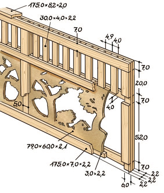 Строим деревянные ворота